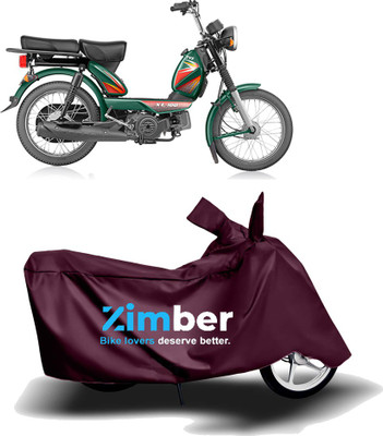 AutoRash Two Wheeler Cover for TVS(XL 100, Maroon)