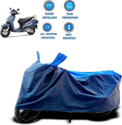 CODOKI Waterproof Two Wheeler Cover for Honda(Activa 125, Blue)