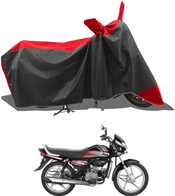 KEDIT Two Wheeler Cover for Hero(HF Deluxe i3s, Red)