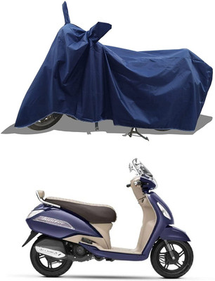 KEDIT Two Wheeler Cover for TVS(Jupiter, Blue)