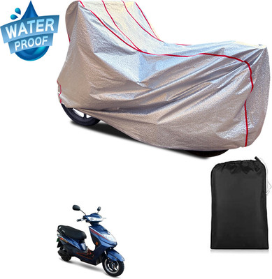 PAGORA Waterproof Two Wheeler Cover for Okinawa(Ridge, Silver)