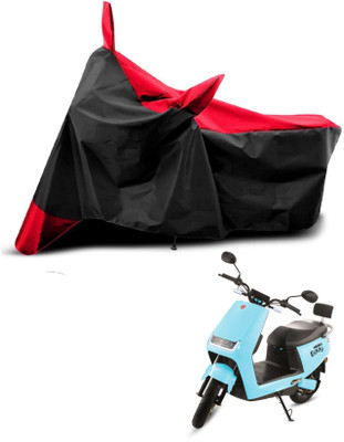 KEDIT Two Wheeler Cover for Hero(Electric EDDy, Red, Black)
