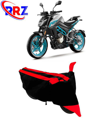RRZ Waterproof Two Wheeler Cover for CFMoto(300NK, Black, Red)