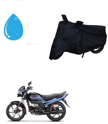 DeepShakshi AUTOMOTIVE Waterproof Two Wheeler Cover for Hero(Passion Plus, Black)