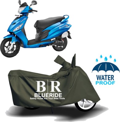 BLUERIDE Two Wheeler Cover for Hero(Maestro Edge, Green)