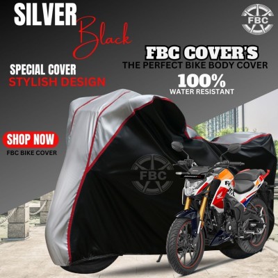 FBC Waterproof Two Wheeler Cover for Honda(Hornet 2.0, Silver, Multicolor)