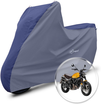 Neodrift Two Wheeler Cover for Ducati(Scrambler 1100, Blue, Grey)