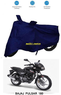 AutoRash Waterproof Two Wheeler Cover for Bajaj(Pulsar 180 DTS-i, Blue)