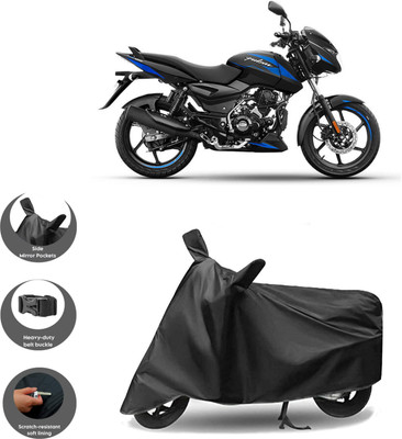 WMIZEXA Waterproof Two Wheeler Cover for Bajaj(Black)