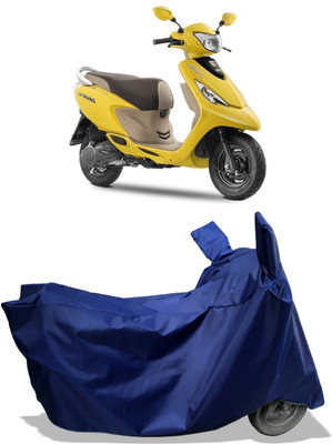 Amexride Two Wheeler Cover for TVS(Zest 110, Blue)