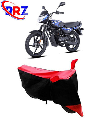 RRZ Waterproof Two Wheeler Cover for Bajaj(CT110, Black, Red)