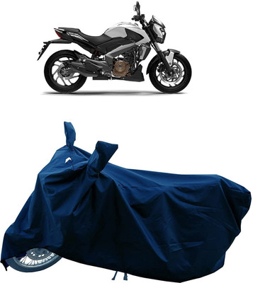 Mdstar Waterproof Two Wheeler Cover for Bajaj(Dominar 400, Blue)
