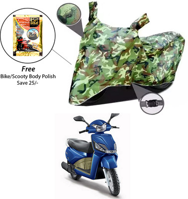 EGAL Waterproof Two Wheeler Cover for Mahindra(Gusto BS6, Maroon)