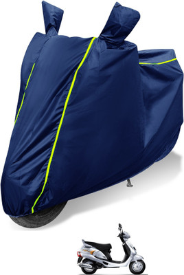 Auto Hub Waterproof Two Wheeler Cover for Mahindra(Duro, Blue)