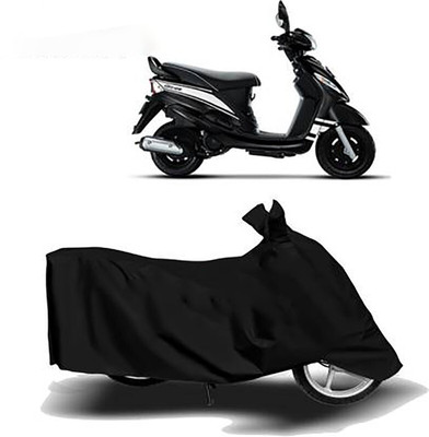 MWBB Waterproof Two Wheeler Cover for Mahindra(Rodeo, Black)