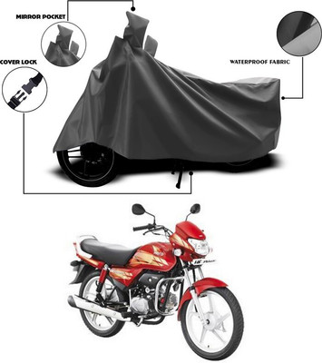 SEBONGO Waterproof Two Wheeler Cover for Hero(HF Deluxe, Grey)