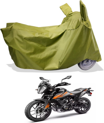 Amexride Two Wheeler Cover for KTM(390 Adventure BS6, Maroon)