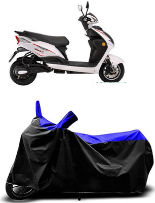VESMEI Two Wheeler Cover for Bajaj(Sport 63 48V, Blue)
