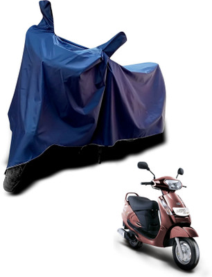 KEDIT Two Wheeler Cover for Mahindra(Rodeo, Blue)