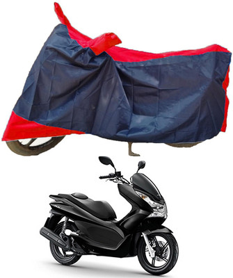 MMSSTAR Waterproof Two Wheeler Cover for Honda(PCX 125, Red, Blue)