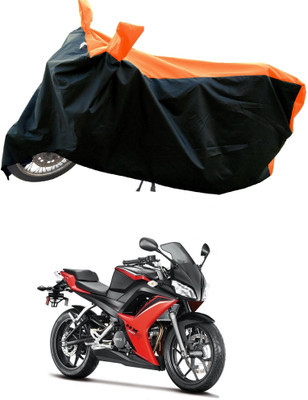 DeepShakshi AUTOMOTIVE Waterproof Two Wheeler Cover for Hero(XF3R, Orange)