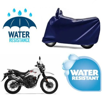 JVBRANGI Waterproof Two Wheeler Cover for Hero(Xpulse 200T, Blue)
