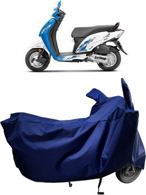Amexride Two Wheeler Cover for Honda(Activa i, Blue)