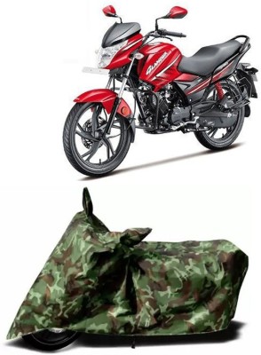 KPIND Waterproof Two Wheeler Cover for Hero(Glamour i3s, Multicolor)