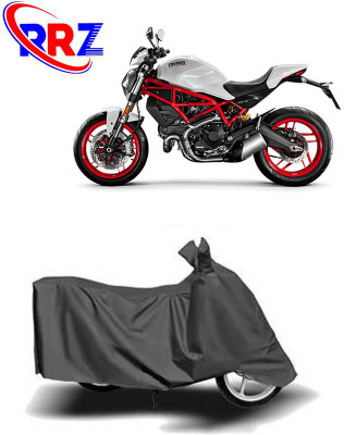RRZ Waterproof Two Wheeler Cover for Ducati(Monster, Grey)