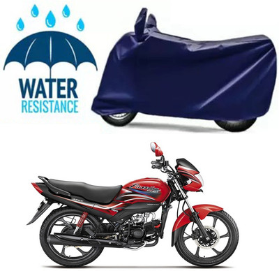 Furious3D Two Wheeler Cover for Hero(Passion Pro i3S, Blue)
