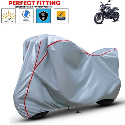 BigFly Waterproof Two Wheeler Cover for Bajaj(Pulsar NS 160, Silver)