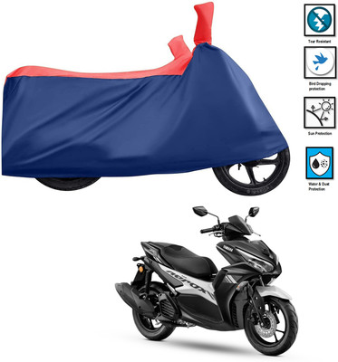 GOSHIV-car and bike accessories Waterproof Two Wheeler Cover for Yamaha(Aerox 155 Maxi BS6, Red)