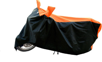 AESTRYD Two Wheeler Cover for Bajaj(Pulsar 135 BS6, Orange)