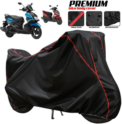 xodi Two Wheeler Cover for Yamaha(RayZR 125 Fi, Black, Red, Multicolor)
