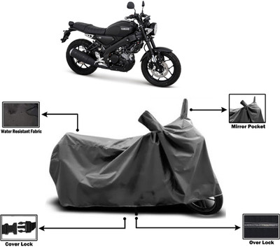 Amexride Two Wheeler Cover for Yamaha(XSR155 BS6, Grey)