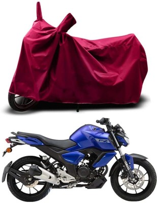 KEDIT Two Wheeler Cover for Yamaha(FZS-FI V3 BS6, Maroon)