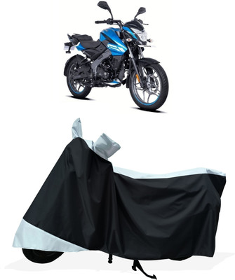 Tricway Two Wheeler Cover for Bajaj(Pulsar NS125 BS6, White)