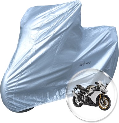 Neodrift Two Wheeler Cover for Aprilia(RSV4, Silver)