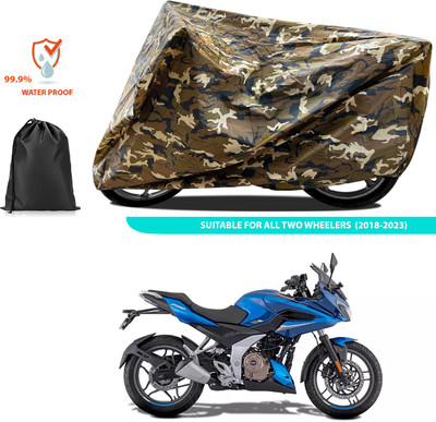 CODOKI Two Wheeler Cover for Bajaj(Yellow)