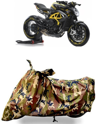 VESMEI Waterproof Two Wheeler Cover for MV Agusta(Dragster800 RR, Multicolor)