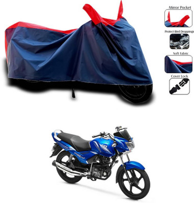 KEDIT Two Wheeler Cover for TVS(Star City, Red, Blue)