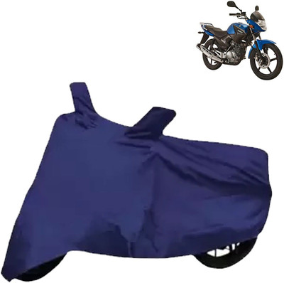 DeepShakshi AUTOMOTIVE Waterproof Two Wheeler Cover for Yamaha(YBR 125, Blue)