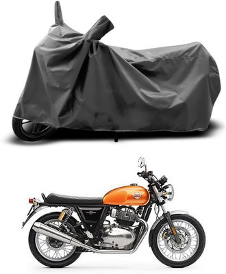 ANTHUB Waterproof Two Wheeler Cover for Royal Enfield(Grey)