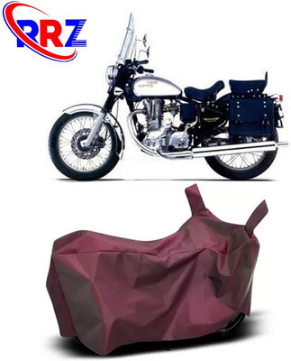 RRZ Waterproof Two Wheeler Cover for Royal Enfield(Machismo 350, Maroon)