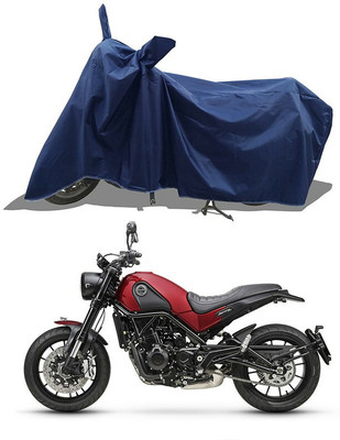 A G Enterprises Waterproof Two Wheeler Cover for Benelli(Leoncino, Blue)