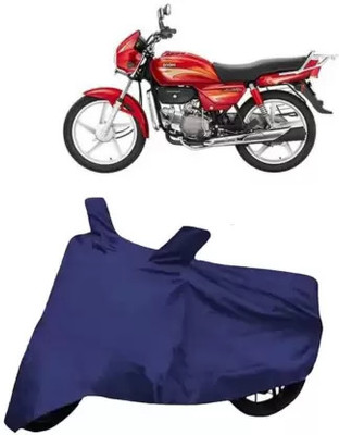 Little Laughs Two Wheeler Cover for Hero(HF, Blue)