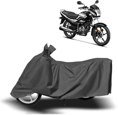 ENTIRELY ELITE Waterproof Two Wheeler Cover for Hero(Super Splendor, Grey)
