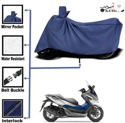 Tritika Waterproof Two Wheeler Cover for Honda(Forza 300, Blue)