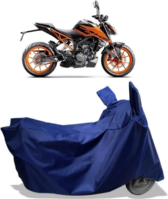 Amexride Two Wheeler Cover for KTM(200 Duke, Blue)