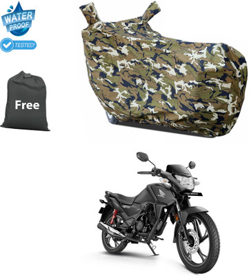 PAGORA Waterproof Two Wheeler Cover for Honda(SP 125, Yellow)